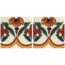 Mexican Talavera Border Tile Igea